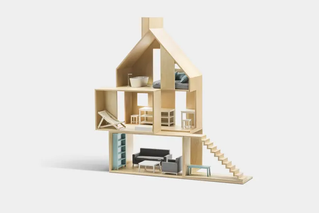Boomini Mini Wood doll's house